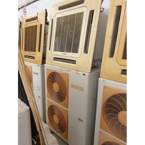 457 - Fujico Cassette Air Conditioning (Compressor and Ceiling Unit) Relive 48,000 BTU and R22 Refrigerant