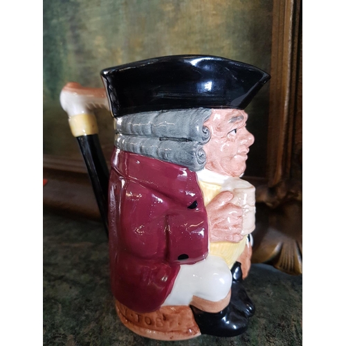 152 - Jolly Jobby Royal Doulton Toby Jug (H:16cm)