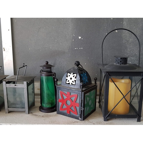 162 - Collection of Garden Lanterns (x9)