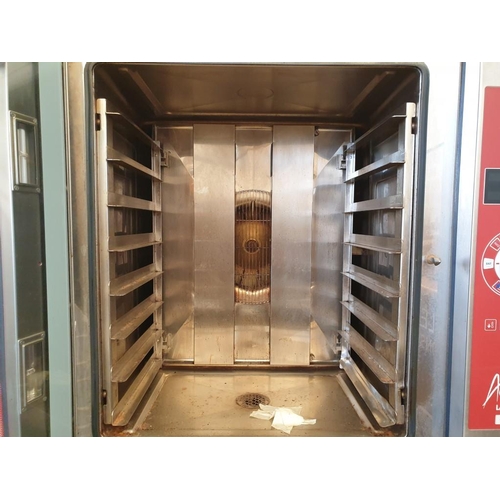 170A - Stainless Steel Commercial Oven, 'Lainox Aroma' (Model LX TYP EPE086T) Together with / over Lainox P... 