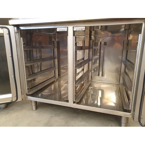 170A - Stainless Steel Commercial Oven, 'Lainox Aroma' (Model LX TYP EPE086T) Together with / over Lainox P... 