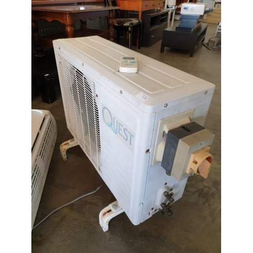 20 - Quest Split Unit Air Comndition Unit with Compressor (Model TAC-18 CMSH/H) Remote in the Office