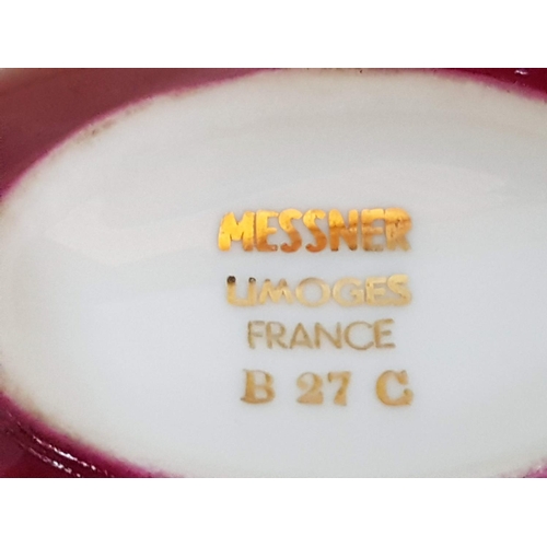 60 - Collection of Limoges inc; Small Sweet Plates, 2 x Matching Ashtray and Large Trinket Box