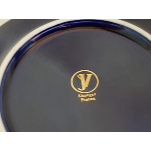 60 - Collection of Limoges inc; Small Sweet Plates, 2 x Matching Ashtray and Large Trinket Box