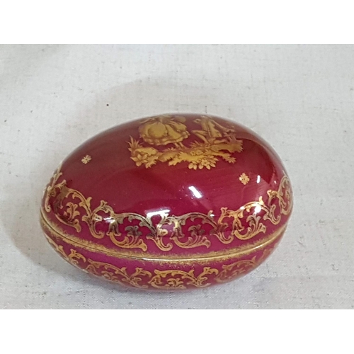 60 - Collection of Limoges inc; Small Sweet Plates, 2 x Matching Ashtray and Large Trinket Box