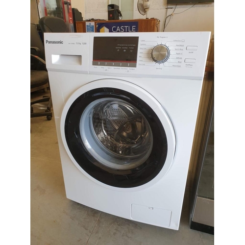 92 - Panasonic Washing Machine, 7kg, NA-127MB2, White Colour