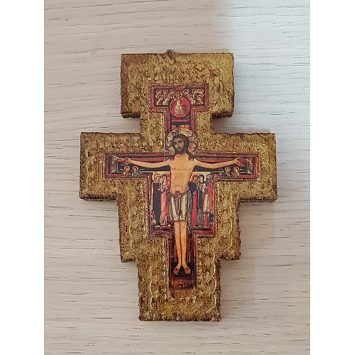 60A - Icon of Our Lade of Kazan (11cm x 13cm) & 4 x Others