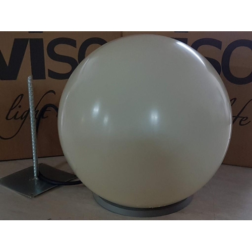 131 - Set of 3 x Outdoor Globe Lights (Cream Colour Balls)