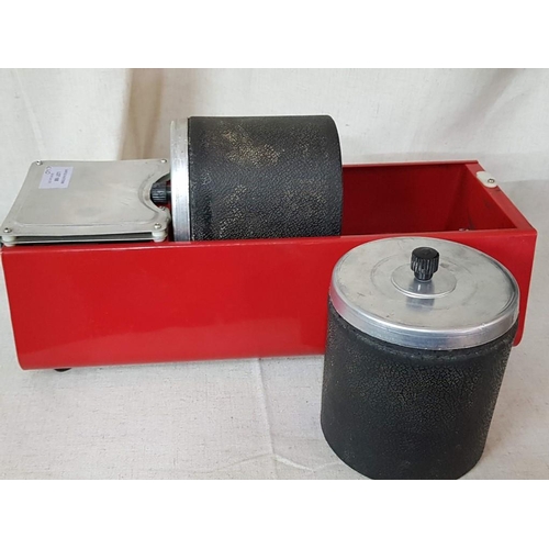 188 - Stone Polisher Chicago Dual Drum Rotary Tumbler (90979) with Extra, Approx 2kg Grit