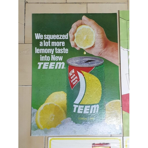 213 - 7 x Teem, Shani and Mirinda Drink Advertising Posters (7)