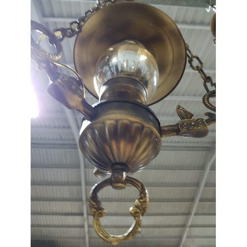 240 - Pair of Retro Style Hanging Lights