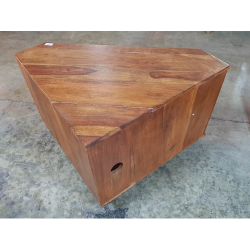 173 - TV Unit Tropical Wood