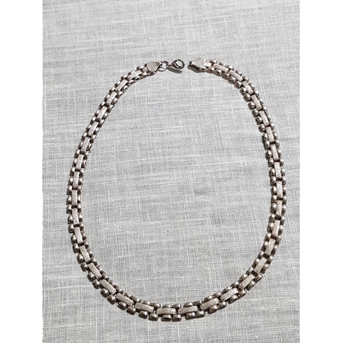 84 - Silver Necklace (.925) Total Weight 28.8gr (40cm)