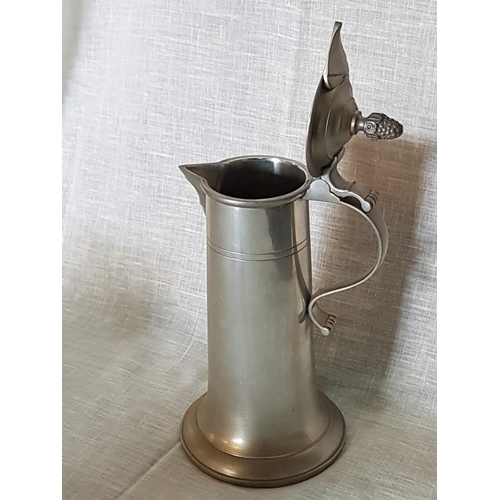 85 - Vintage Style Pewter Set; Olive Oil Jar and Mini Sugar and Salt Holders