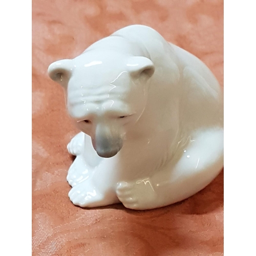 78 - Set of 3 x Lladro Polar Bears