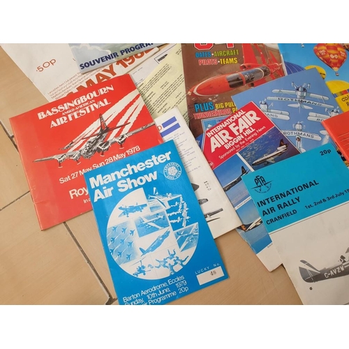 708 - Collection of Assorted Air Show Programmes / Magazines