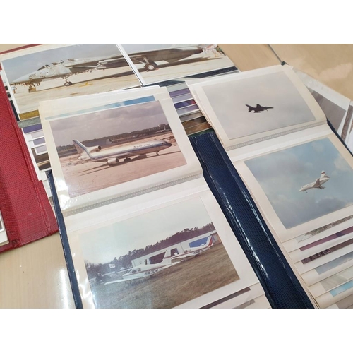 710 - 5 x Photo Albums of Aircraft Photos Together with Scrap Book with Lots of Airline / Airplane Related... 