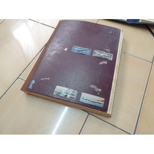 710 - 5 x Photo Albums of Aircraft Photos Together with Scrap Book with Lots of Airline / Airplane Related... 