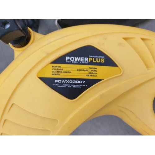 73 - Powerplus POWXG3007 Electric Strimmer (A/F - Blades Don't Turn)