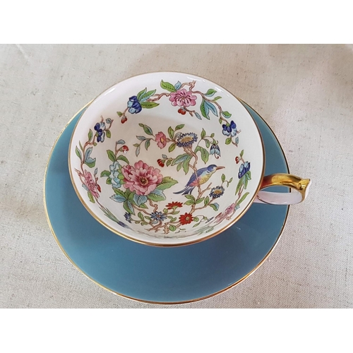 61 - Aynsley Porcelain Cup with Saucer (Donated for Red Cross Limassol by Miss Irmina)