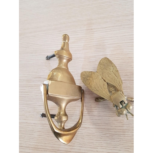 86 - Brass Vintage Style Door Knockers