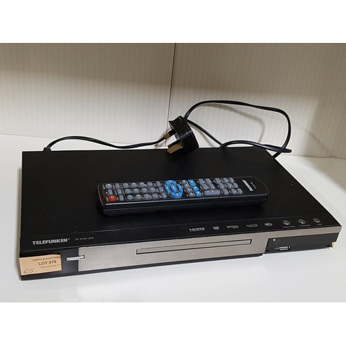 694 - Telefunken DVD Digital Player (With R/C)