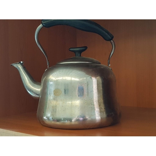 699 - Prestige Travel Kettle and Metal Bread Holder with Lid