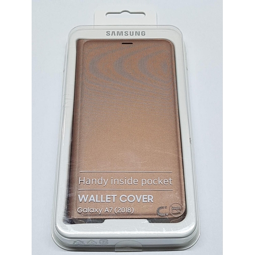 710 - Mobile Telephone Covers - Wallet Cover Galaxy A7 (2018) and One Other