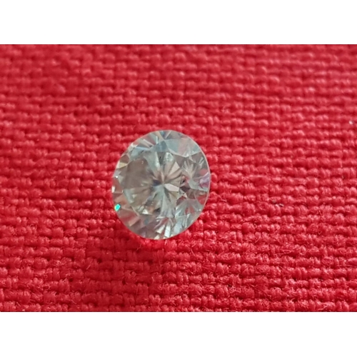 110 - Round Cut CVD Synthetic Diamond 0.90