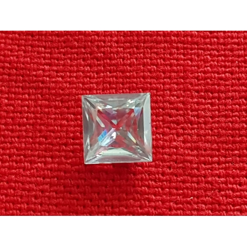 115 - Princess Cut CVD Synthetic Diamond 1.40