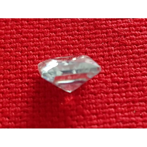 120 - Princess Cut CVD Synthetic Diamond, Approx 1.54ct