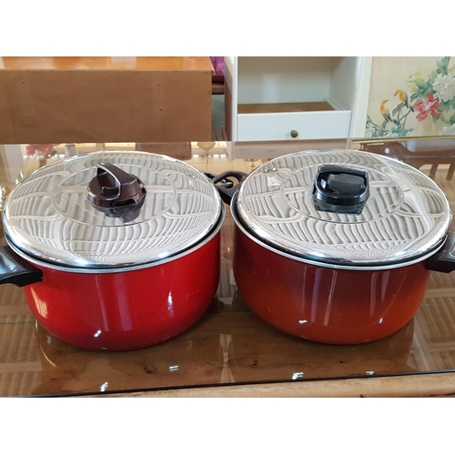 177 - Tefal Casseroles (2 x Large Ø30cm each Pot with Lid)