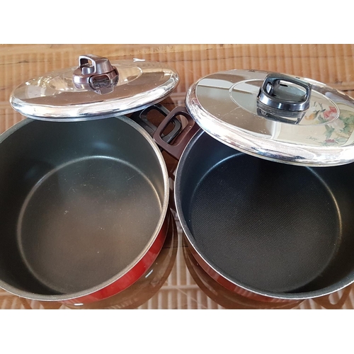 177 - Tefal Casseroles (2 x Large Ø30cm each Pot with Lid)