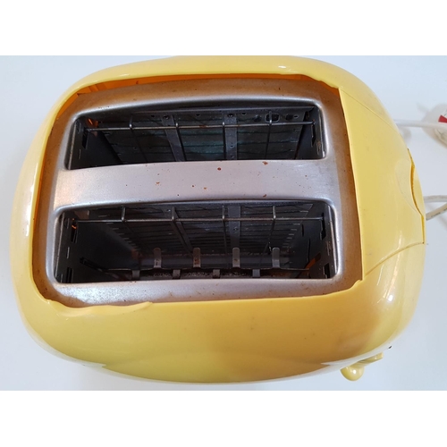 226 - Moullinex Yellow Colour 2 x Slicer Toaster (A/F)