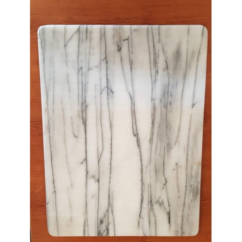 235 - Large Marble Chopping Board / Cheese Board (30cm x 40cm)