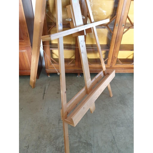 2 - Large Wooden Artist Easel (Approx. H:190cm)