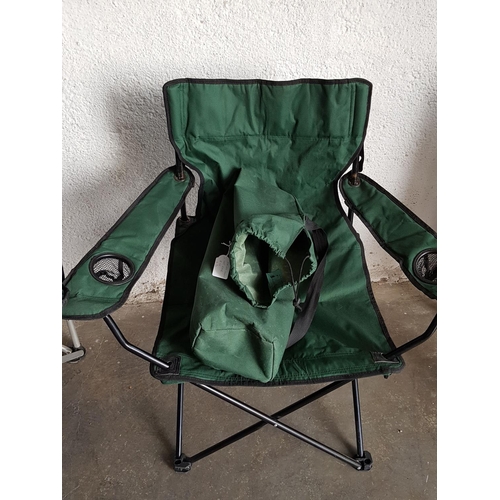 252 - Set of 3 x Folding Chairs with Cover