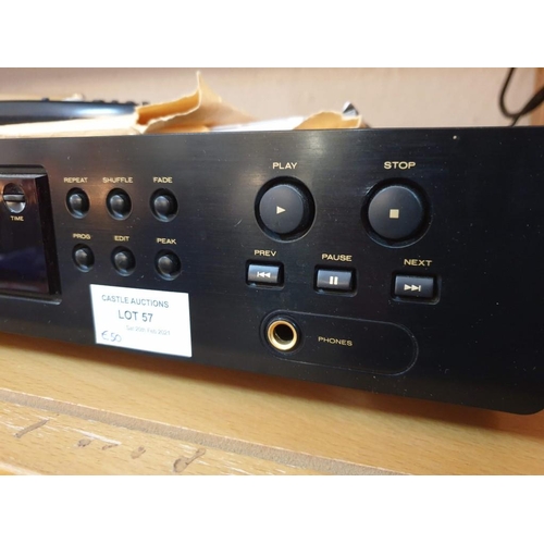 57 - Marantz CD 4000 CD Player with Remote and Instruction /  Manual