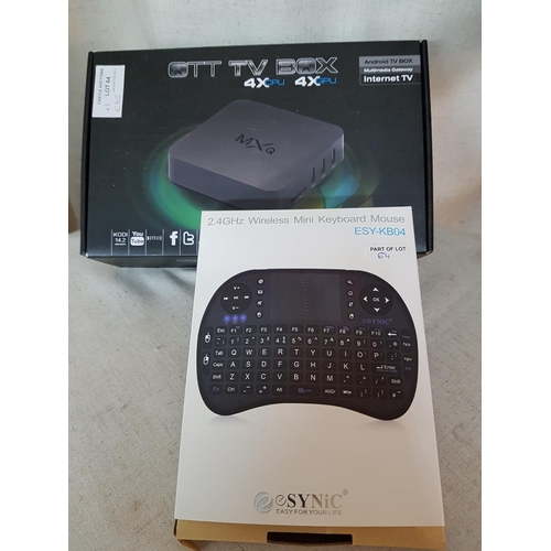 64 - MXQ Android TV Box and Synic Mini Keyboard Mouse