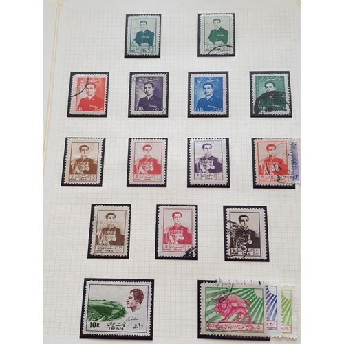 112 - Collection of Stamps from Iran and Serbia