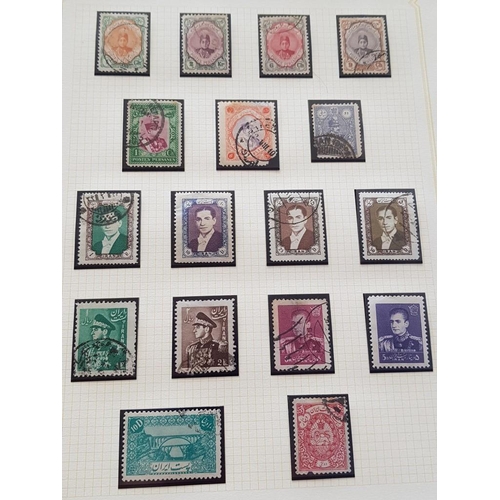 112 - Collection of Stamps from Iran and Serbia