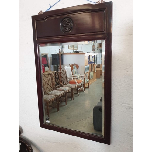 142 - Black Lacquered Chinese Drum Table with Drawer, Turned Tripod Leg and Inlaid Mother of Pearl Effect ... 