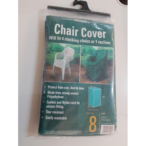 151 - Chair Cover (Fir 4 x Staking Chairs) (64cm x 64cm x 120cm)