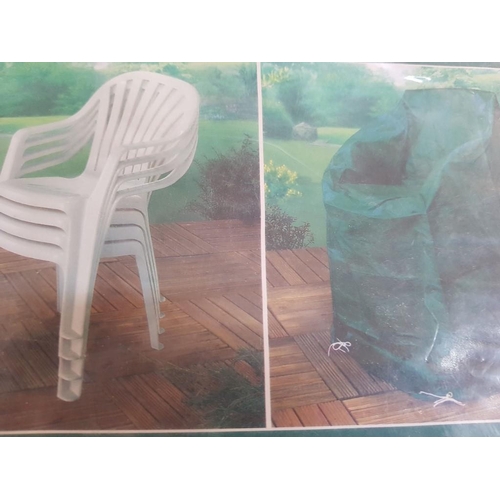 151 - Chair Cover (Fir 4 x Staking Chairs) (64cm x 64cm x 120cm)