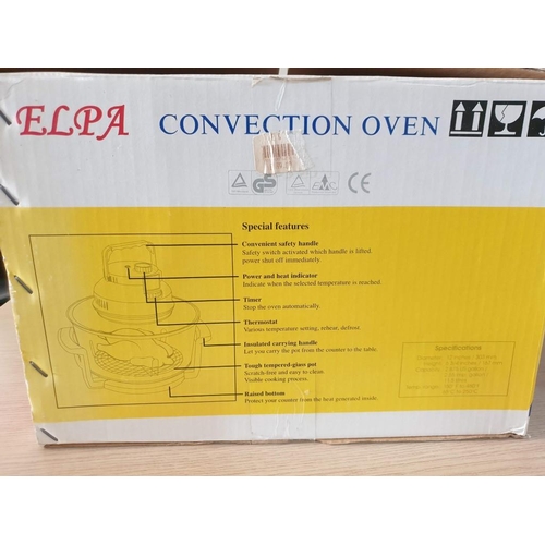 110 - Elpa Convection Oven in Box (Un-Tested)