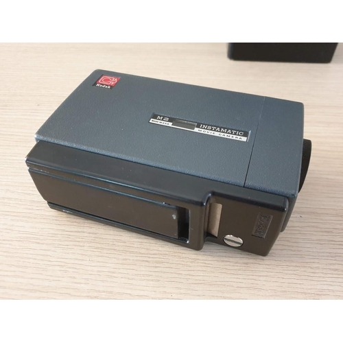 115 - Vintage Kodak M2 Instamatic Movie Camera (Made in USA) with Case (Un-Tested)