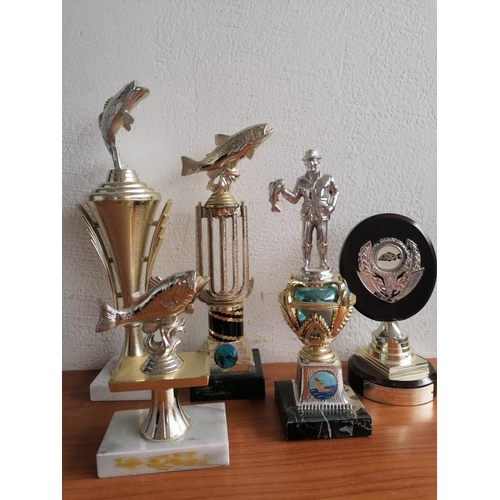 191 - 5 x Fishing Trophies