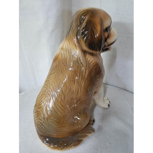 206 - Beranrdo Puppy Ceramic Figurine (H:29cm)