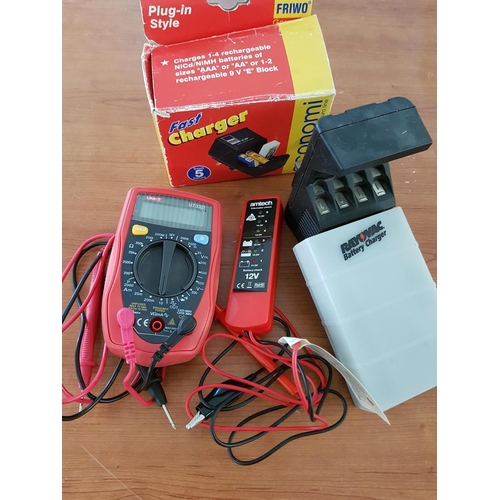 303 - Battery Charger (x2)  Battery & Alternator Tester