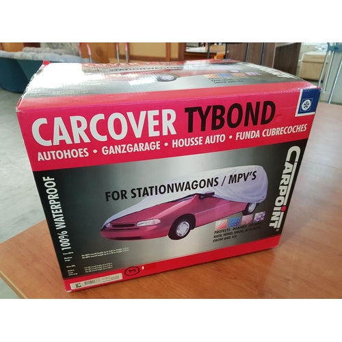 314 - Carcover Tybond 100% Waterproot Size; Max Overall Lenght 465cm H:172cm